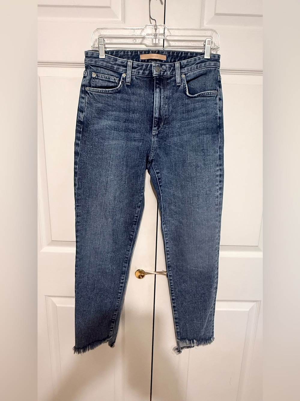 Joe's Jeans Dark Blue Cropped Ankle Jeans